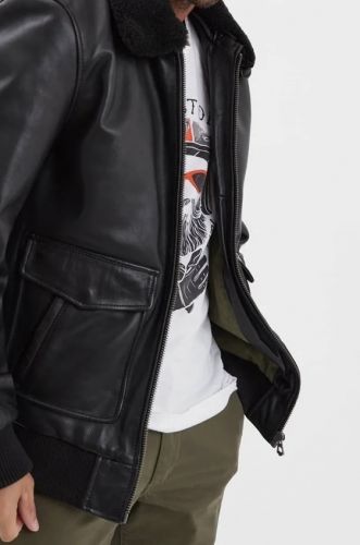 Blouson en cuir Daytona homme AIRPILOT