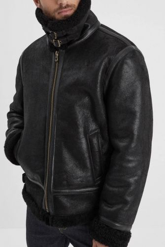 BLOUSON BOMBARDIER B-3  FULL BLACK 