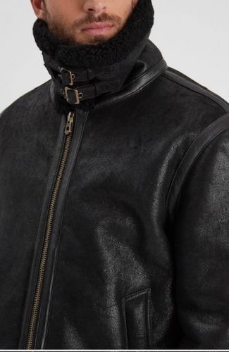 BLOUSON BOMBARDIER B-3  FULL BLACK 