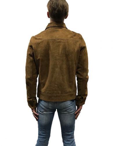 BLOUSON SCHOTT HOMME RUST LCSTAN