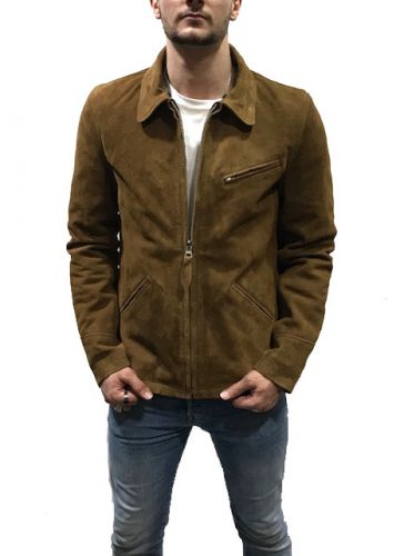 BLOUSON SCHOTT HOMME LC952S RUST