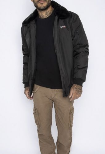 BLOUSON SCHOTT AIRTOP NOIR 