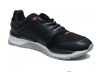 SNEAKERS REDSKINS MALVINO NOIR ORANGE