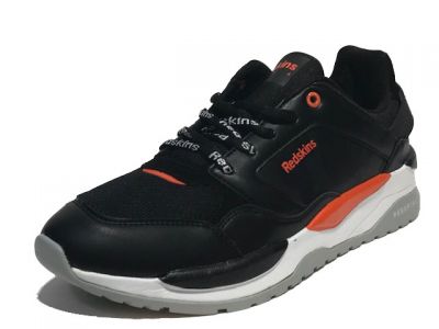 SNEAKERS REDSKINS MALVINO NOIR ORANGE