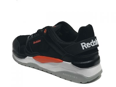 SNEAKERS REDSKINS MALVINO NOIR ORANGE