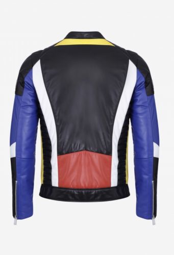 veste cuir horspist multicolor