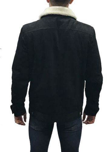 BLOUSON COUPE JEANS FOURRE REDSKINS TIAGO NOIR