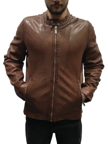 Blouson en cuir Redskins homme KARTING CALISTA 