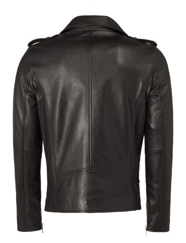 PERFECTO CUIR D'AGNEAU VERITABLE CAPITAL REDSKINS HOMME 