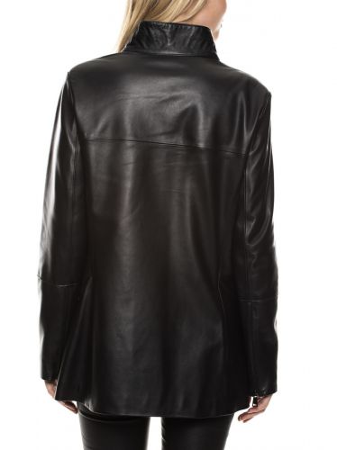 VESTE 3/4 CUIR GIORGIO NANOU WAXY 
