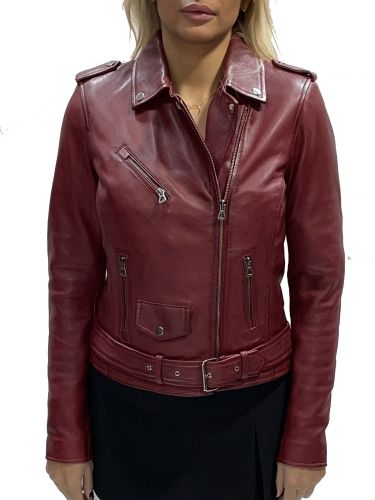 PERFECTO CUIR LPB RED SHANA
