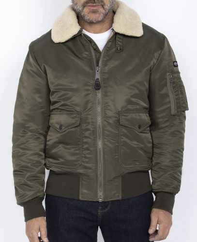 BLOUSON BOMBER A COL AMOVIBLE OHARAS ECO RESPONSABLE