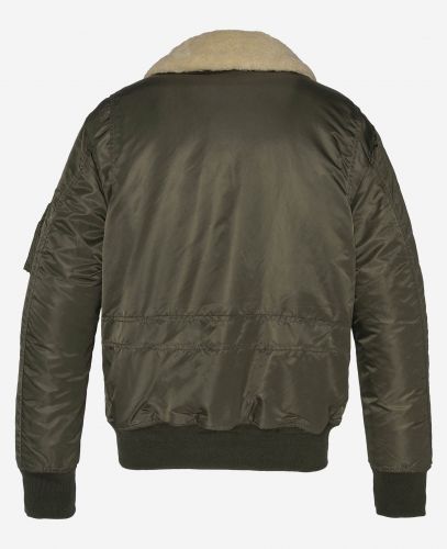 BLOUSON BOMBER A COL AMOVIBLE OHARAS ECO RESPONSABLE