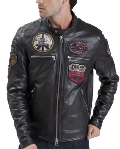 martins cuir daytona73 homme biker