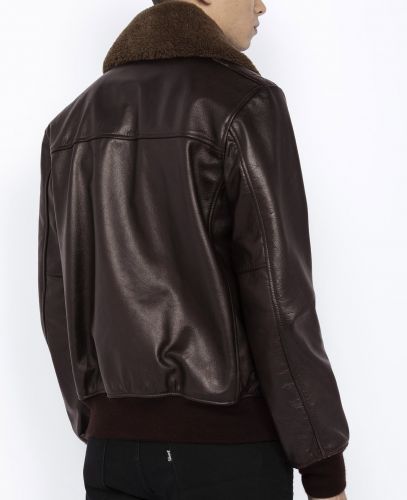 BLOUSON PILOTE A-2 SCHOTT MARRON LCFLIGHTVINX