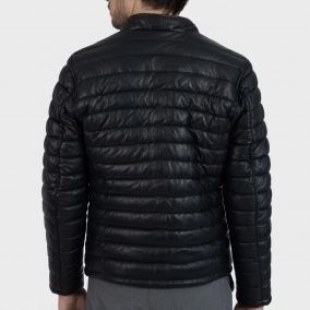 JULIEN DOUDOUNE CUIR HOMME OAKWOOD NOIR