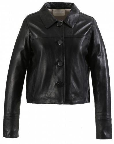 spencer en cuir femme