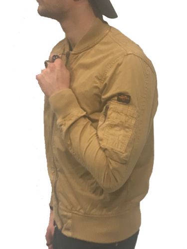 Blouson bomber ma-1 CLAY BEIGE homme SCHOTT