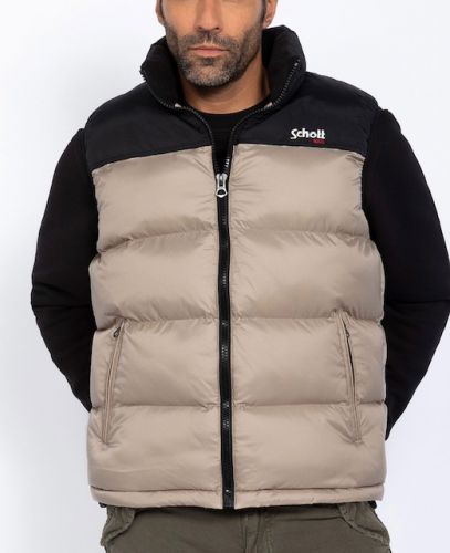 UTAHV DOUDOUNE SCHOTT UNISEX SANS MANCHE