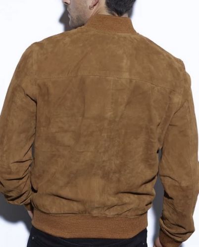 BLOUSON EN CUIR DAYTONA73 TIDAN COGNAC 