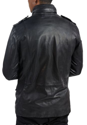 VESTE EN CUIR AXE SOHO DE LA MARQUE REDSKINS