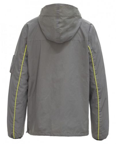 Coupe vent enfilable gris de chez SCHOTT