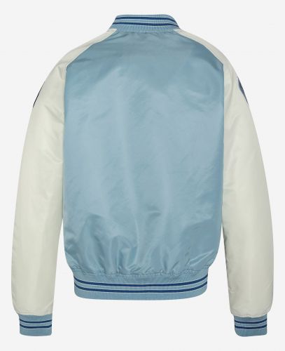 BOMBER SCHOTT HOMME PRINCETON2 BLANC/BLEU