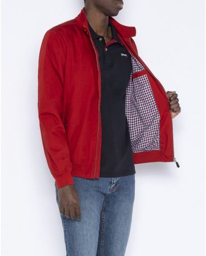 BLOUSON CABL1220 STARDUST rouge de chez SCHOTT