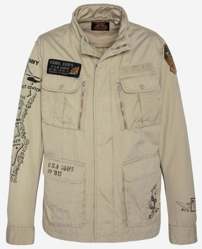 VESTE DE COMBAT SCHOTT M1941 BEIGE