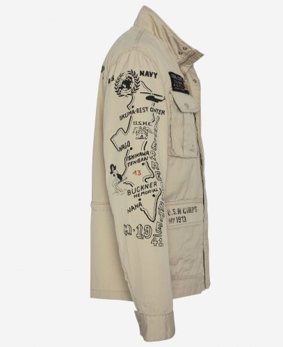 VESTE DE COMBAT SCHOTT M1941 BEIGE