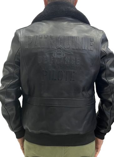 FASTEN RUNWAY CUIR PATROUILLE DE FRANCE PILOTE 