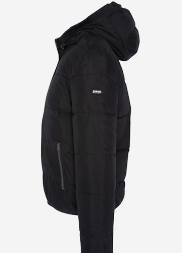 DOUDOUNE SCHOTT ELIOT22 NOIR CAPUCHE