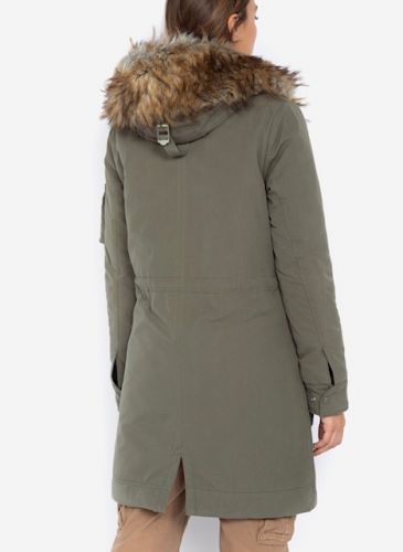 Parka femme Schott JKTSUSAN2W kaki