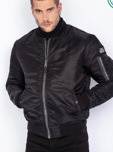 Blouson bombers Schott AIRFORCERS noir. 