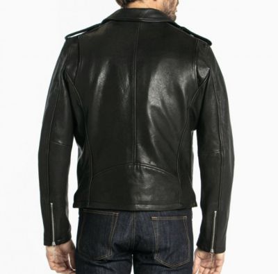Perfecto cuir spécial Grande taille homme Daytona Rick black