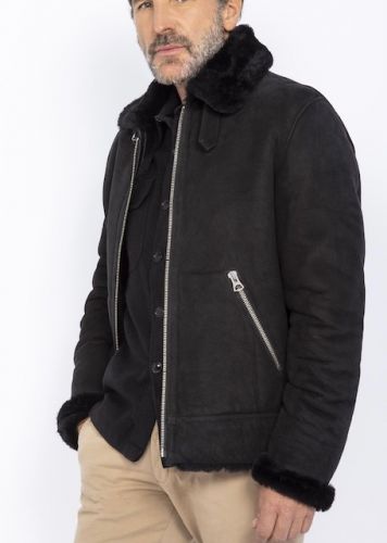 BLOUSON PEAU LAINEE SCHOTT LCB100S Nouvelle version