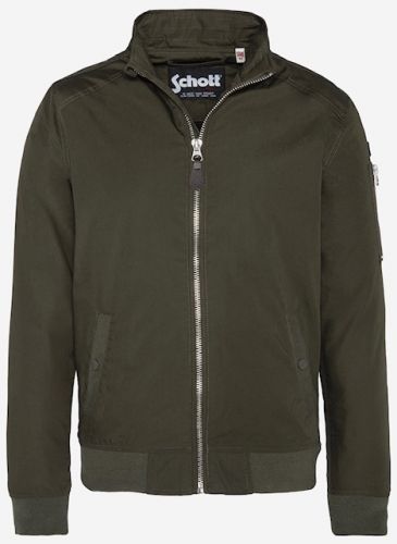 KENNY BLOUSON SCHOTT TOILE KAKI