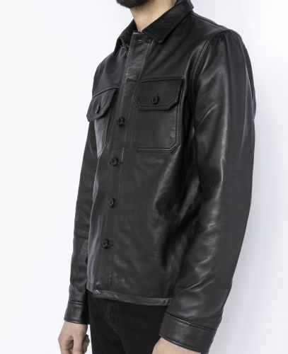 VESTE EN CUIR SCHOTT LCBRONX