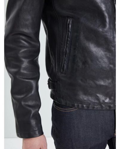 BLOUSON CUIR HOMME STIRLING NOIR 