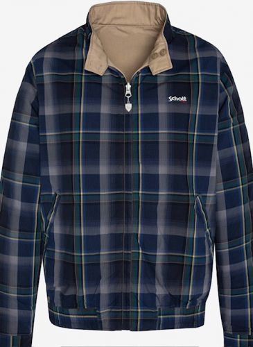BLOUSON TOILE REVERSIBLE SCHOTT LE WINGWARD