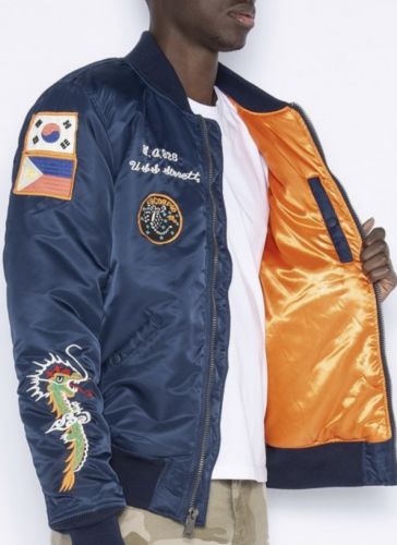 BOMBER MA1 BRODE SCHOTT USA 9629