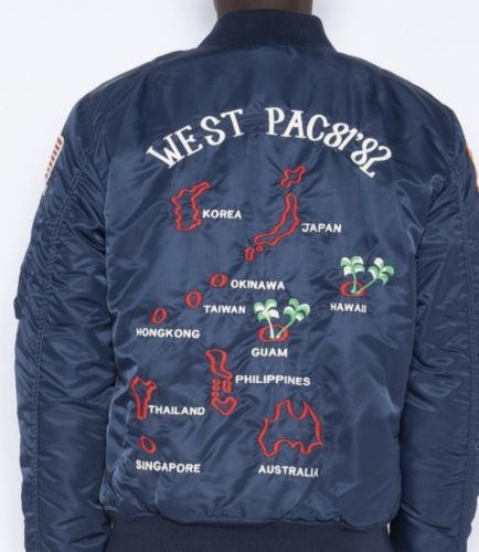 BOMBER MA1 BRODE SCHOTT USA 9629