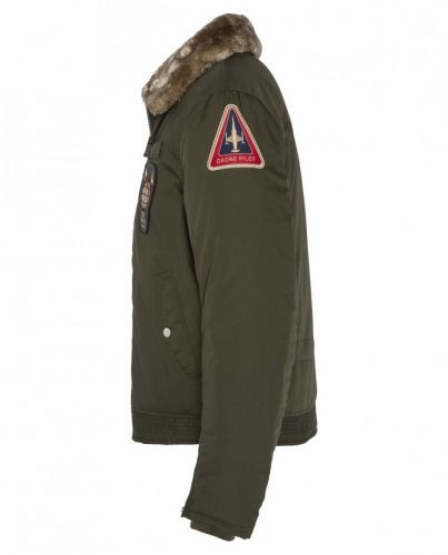 BLOUSON PILOTE JETH SCHOTT COL AMOVIBLE