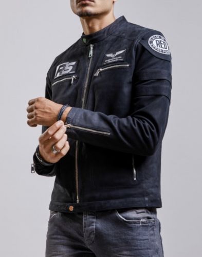 LUTHER REDSKINS BLOUSON EN CUIR
