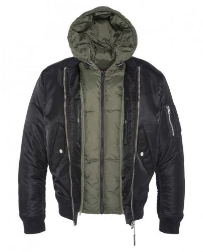 BOMBER SCHOTT MA20RS CAPUCHE AMOVIBLE