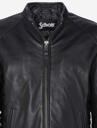 LCBREAKER CUIR SCHOTT POUR HOMME