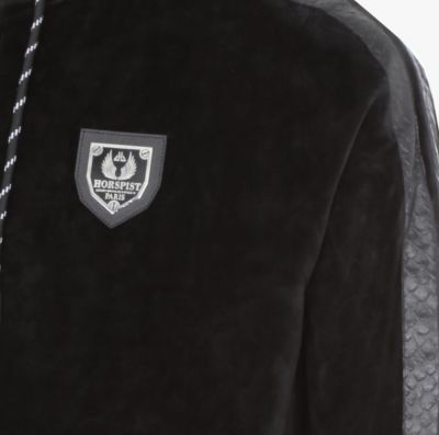 Sweat Downey Velour Noir HORSPIST
