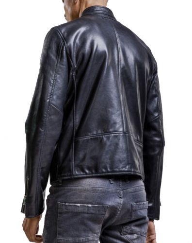 BLOUSON WAYNE EAGLE DE REDSKINS EN CUIR 