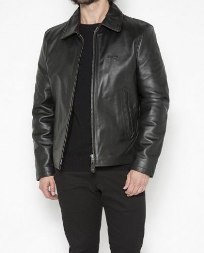 BLOUSON CUIR SCHOTT LC5100 GT VACHETTE BLACK