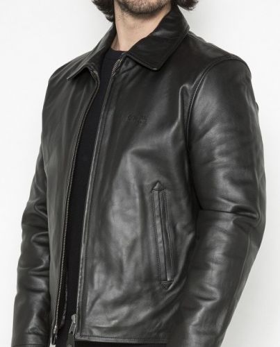 BLOUSON CUIR SCHOTT LC5100 GT VACHETTE BLACK